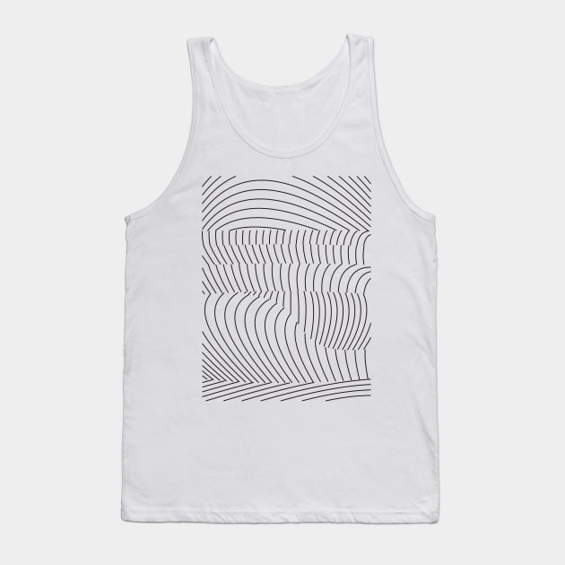 Waves Tank Top by bulografik